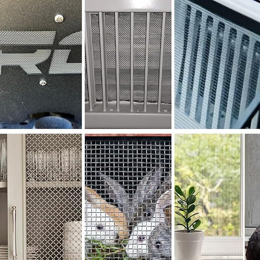 Stainless Steel Mesh Screen 12 Mesh No Rust Sturdy Metal Wire Mesh Easy to Work - Image 7
