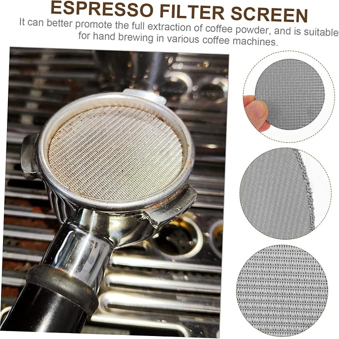 Espresso Filter Plate Stainless Filter Mesh - Image 3