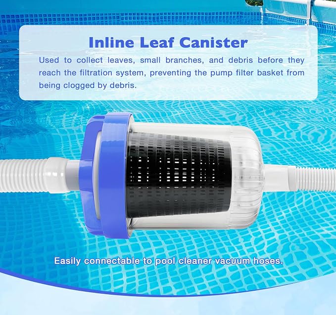 ATRACYPART Inline Pool Leaf Canister Compatible - Image 2