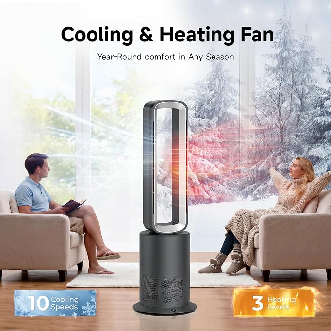 TP09Pro Bladeless Tower Fan - Image 4