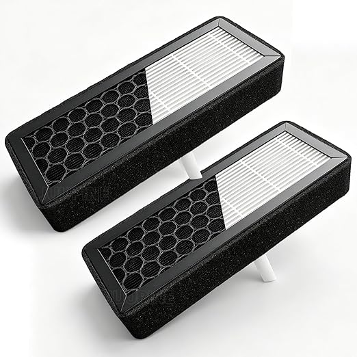 2-Pack H13 True HEPA + Carbon Filter by Wefuit