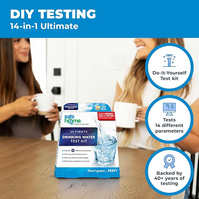 Safe Home® 14-in-1 DIY Drinking Water Test Kit – Includes The #1 Selling Lead & - Image 4