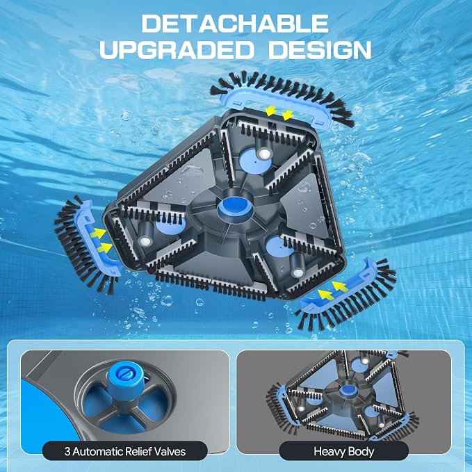 UIRWAY Upgrade Pool Vacuum Head - Image 4