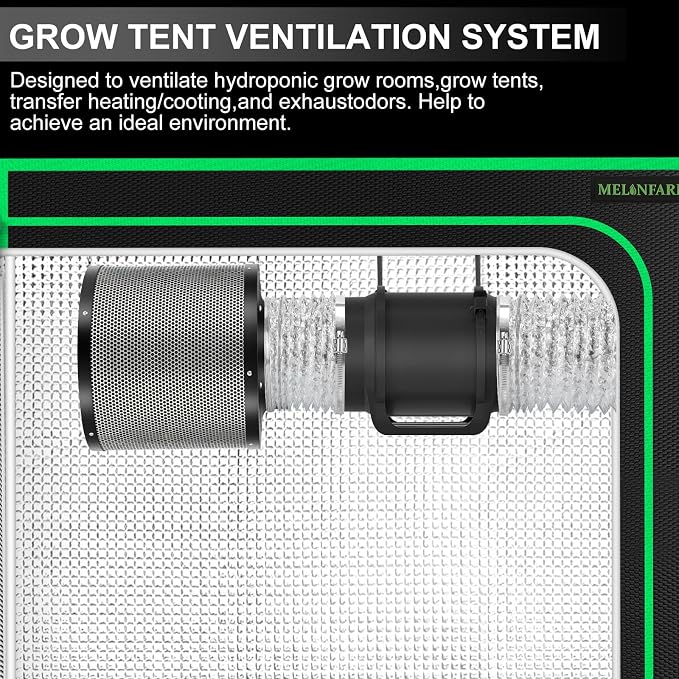 Air Filtration Kit, 8 Ft Ducting & Rubber Coupler, Air Cooling and Filtration - Image 9