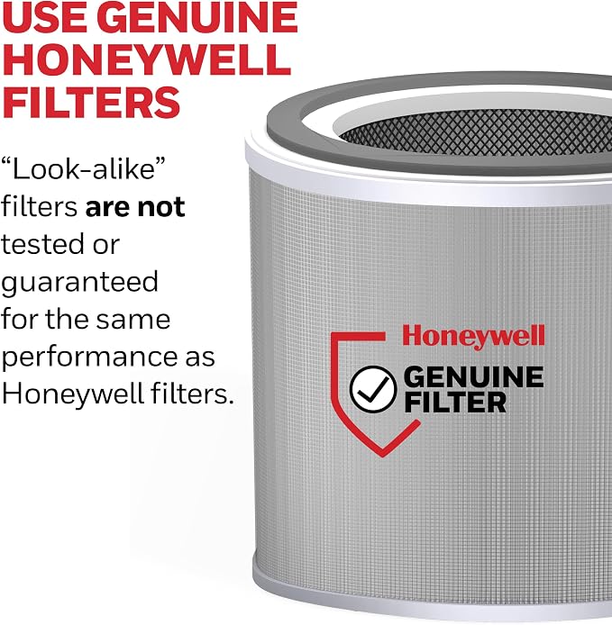 Honeywell Allergen Plus Compact Small Room HEPA Air Purifiers - Image 11