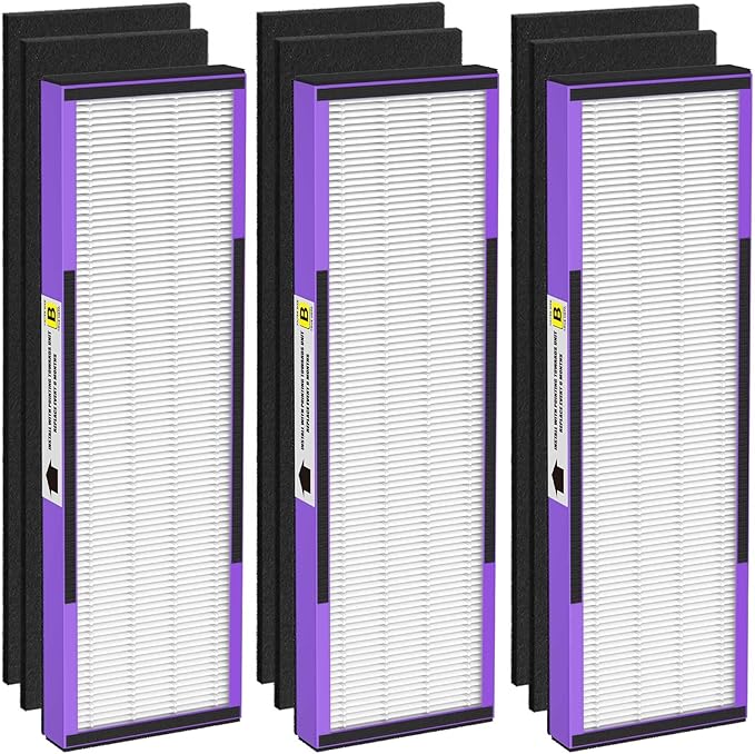 3 Pack FLT4850PT True H13 HEPA Replacement Filter B Pet, Compatible by AnyFLTs