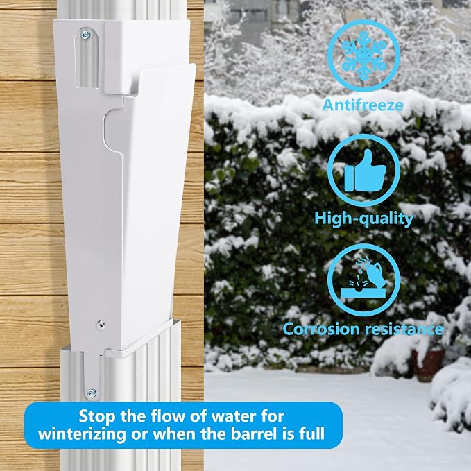 EBaokuup Rainwater Collection System, Rain Barrel Diverter Catching Collection - Image 6