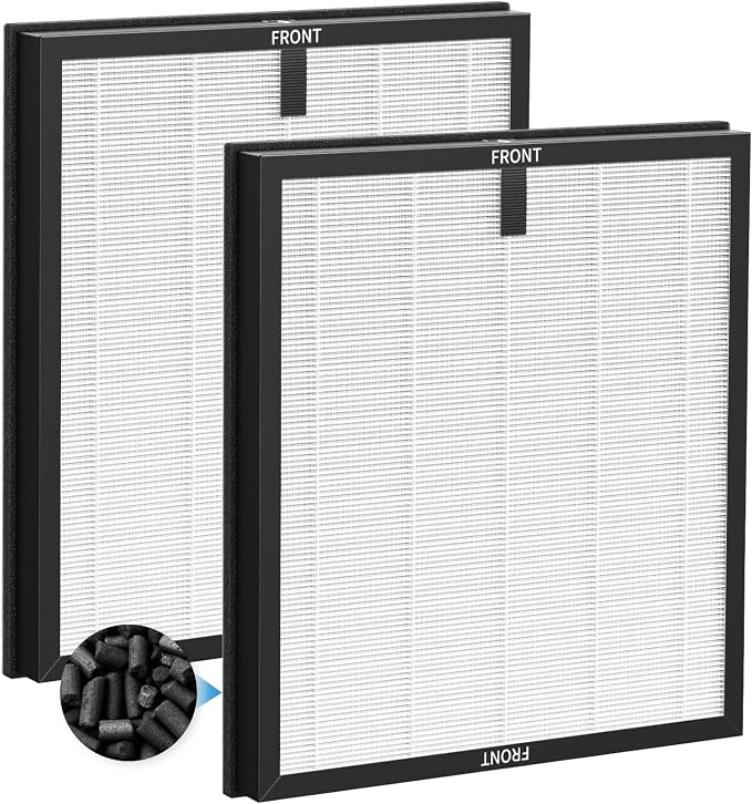 2 Pack F1 Replacement Filter for AMEIFU F1 Air Purifier, Double-Sided Air by AddtoYourCart