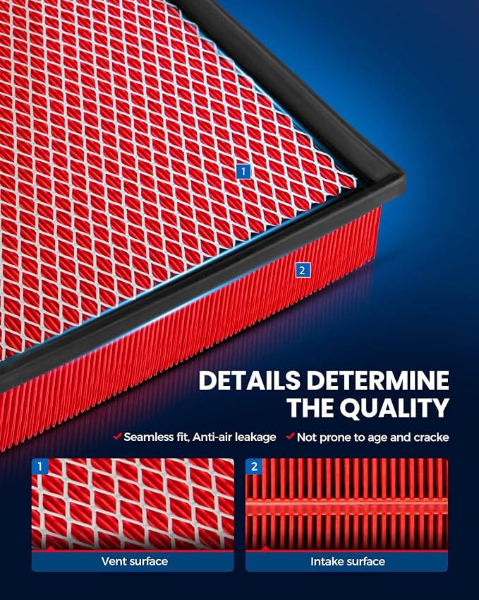 KAX Premium Engine Air Filter, GAF027 Replacement - Image 5
