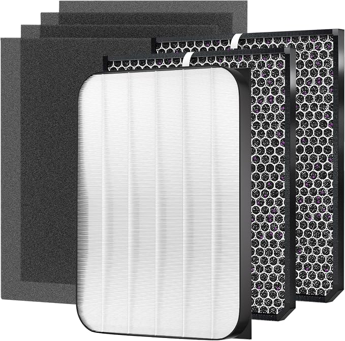 7-Pack Amboseli 3500 Replacement Filters Compatible AD3000/3500 Air Purifi-er by Amboseli
