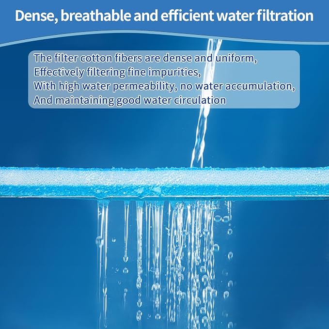 12" x 78" Aquarium Filter Sponge Fish Tank Pond Filter Media Filters Pad - Image 3
