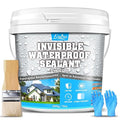 Waterproof Sealant - 70oz Water-Based Transparent Waterproof Coating, Invisible Water Proof Agent Indoor & Outdoor, Anti-Leakage Water Sealant for Roofs, Walls, Bathroom, Kitchen, Terraces, Garden