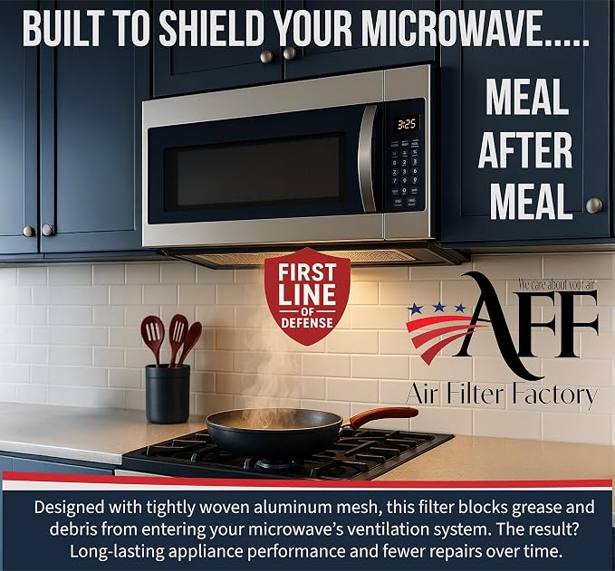 Air Filter Factory Replacement For Frigidaire FGMV174KFA Made In USA 12-Layer - Image 3