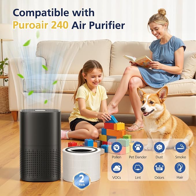 240 Filter Replacement for Puroair 240 Air Purifier, 240 Filter for Puro - Image 7
