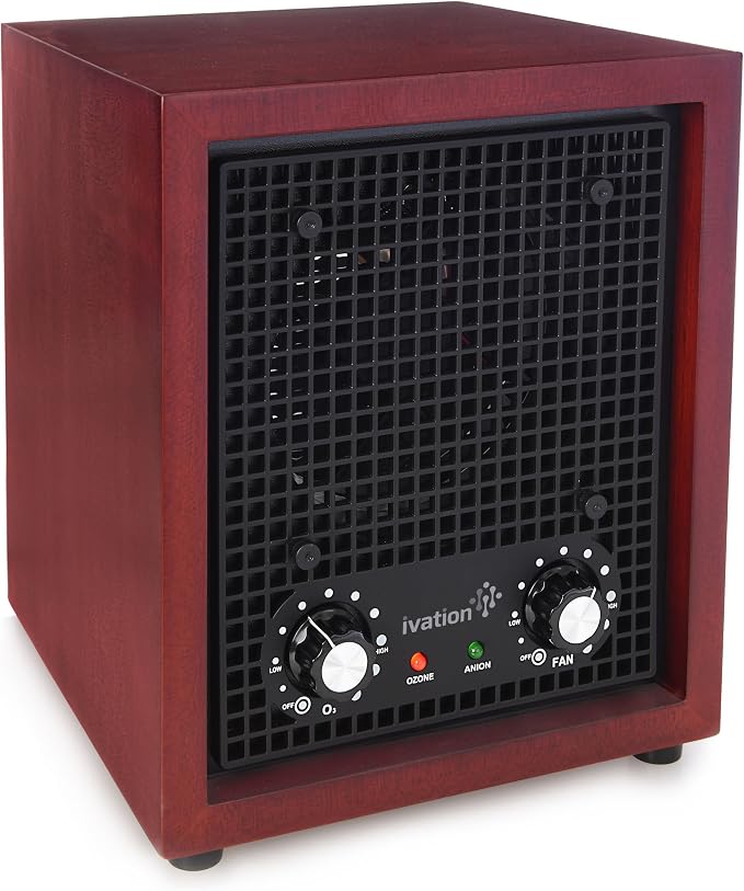 Ivation Ozone Generator Air Purifier, Ionizer & Deodorizer -Purifies Up to 3 by Ivation