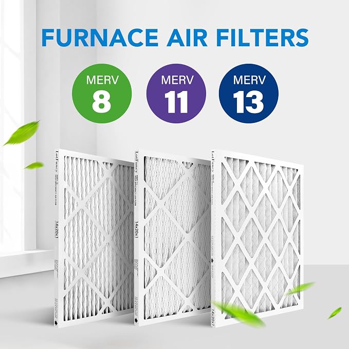 LotFancy 14x20x1 Air Filter MERV 8 6-Pack, Electrostatic Pleated Furnace & AC - Image 8