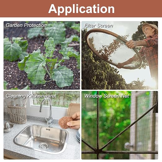 uxcell Copper Mesh, 47.2" x 15.7" 100 Mesh Pure Copper Wire Mesh Dense Filter - Image 5