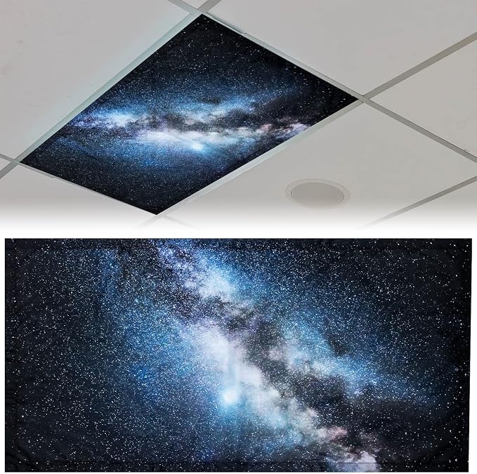Patelai 4 x 2 Feet Fabric Fluorescent Light Cover by Patelai
