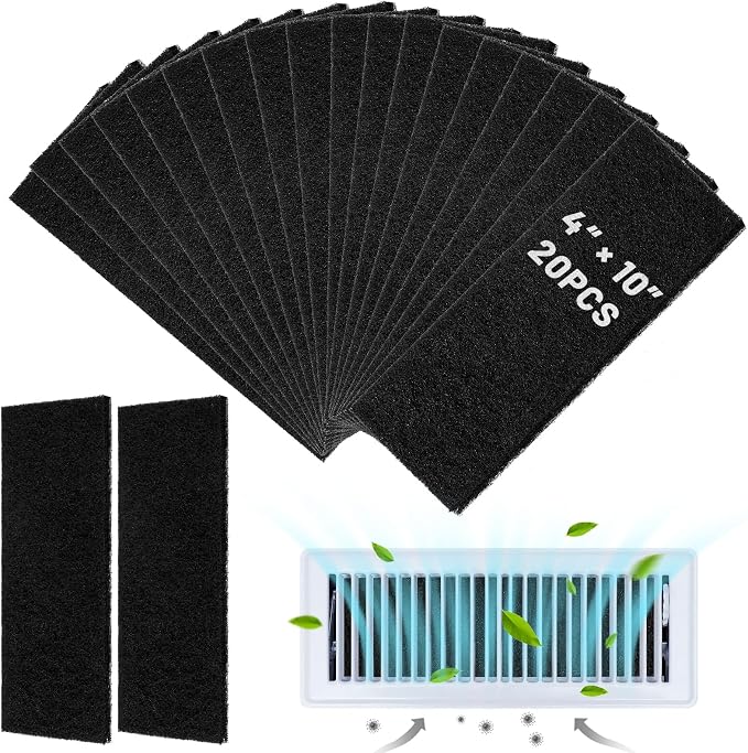 4"x10" Activated Carbon Air Vent Filters - Image 6