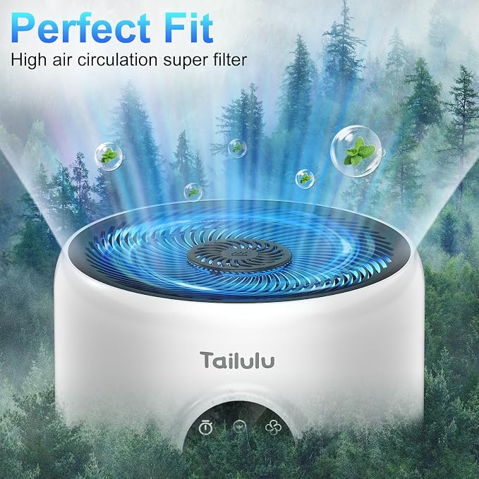 Tailulu 2 Pack D10 Replacement Filter, Air Purifier Filter - Image 8