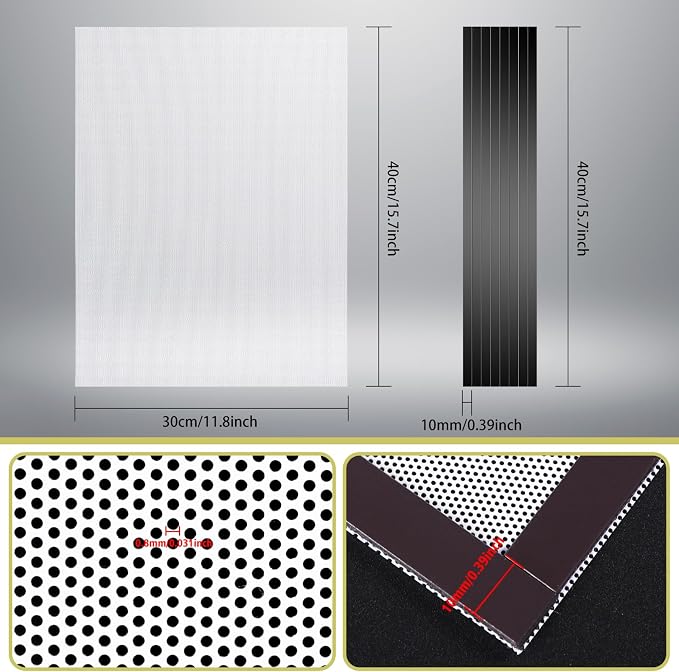 4 Pack 40cm x 30cm Magnetic Floor Vent Cover - Image 5