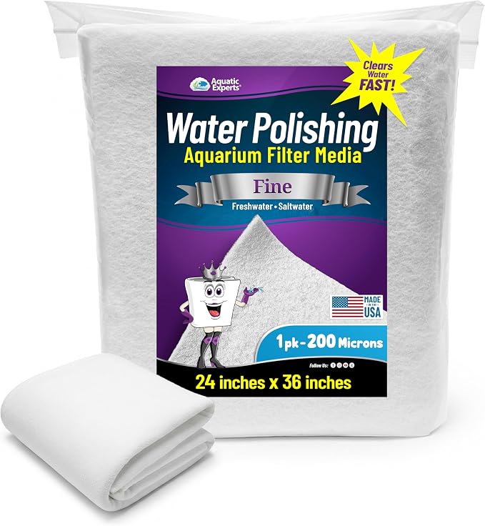 Aquatic Experts Aquarium Polishing Filter Pad, Water Polishing Pad by AquaticExperts