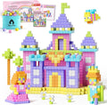 65 PCS Magnetic Blocks Set, 1" Magnet Building Blocks with Toy Eyes and Storage Bag for Kids Gifts, STEM Educational Preschool Sensory Toys for Toddlers Boys Girls Ages 3 4 5 6 7 8 + (Macaron Color)