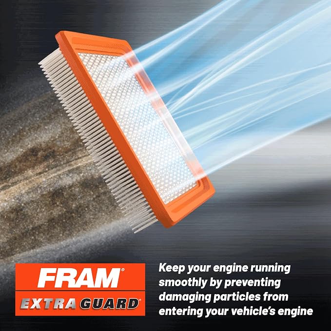 FRAM Extra Guard Rectangular Panel Engine Air Filter Replacement, Easy Install - Image 5