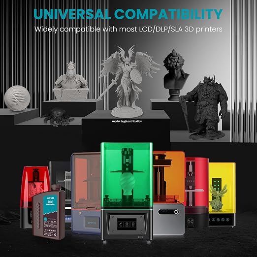 SUNLU Flexible 3D Printer Resin, 66A 3D Printing Resin - Image 8