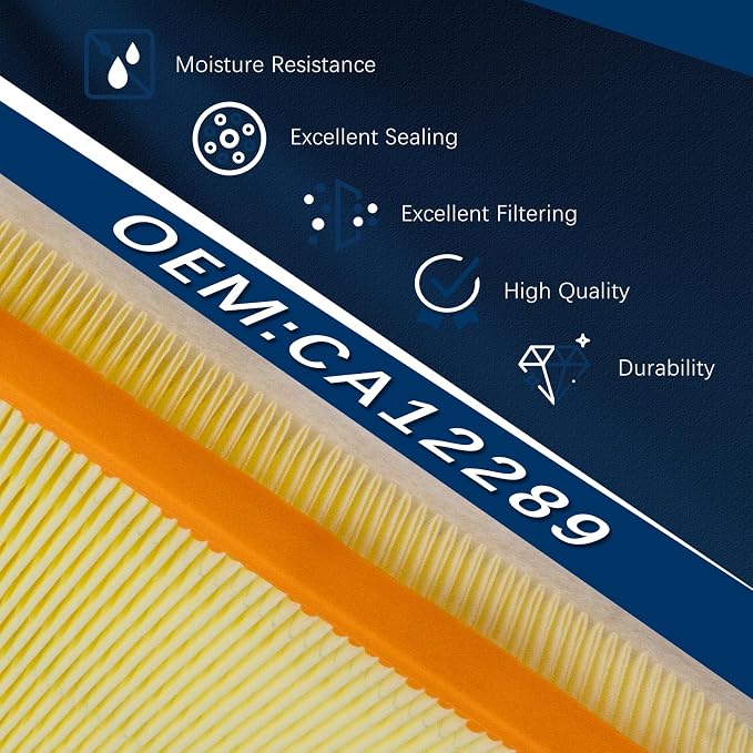 CA12289 17801-77050 Engine Air Filter - Image 4