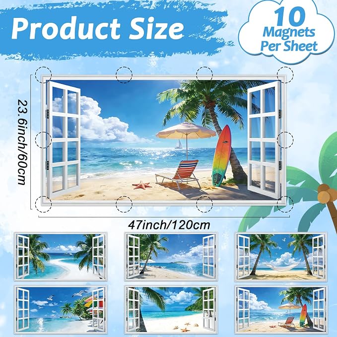 Wiooffen 6 Pcs Fluorescent Light Covers - Image 2