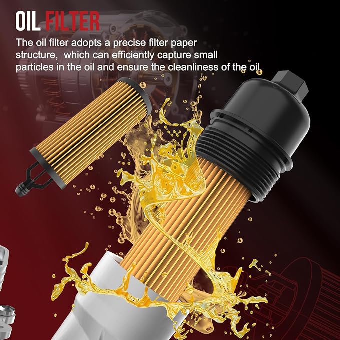 926-876 Aluminum Engine Oil Cooler Oil Filter Housing Adapter - Image 4
