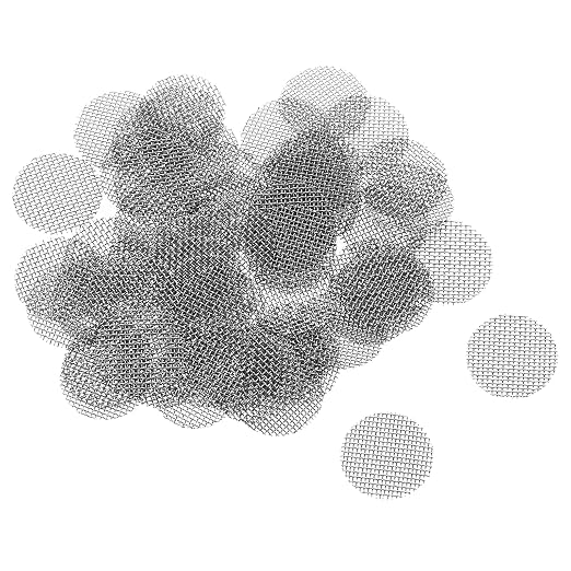MECCANIXITY Pipe Screen Stainless Steel Screens, 3/8 Inch Diameter by MECCANIXITY