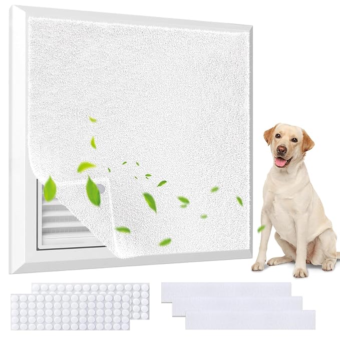 Air Vent Filter 20x100 Inch, Cut to Size Air Filter Material, Electrostatic by Unknown