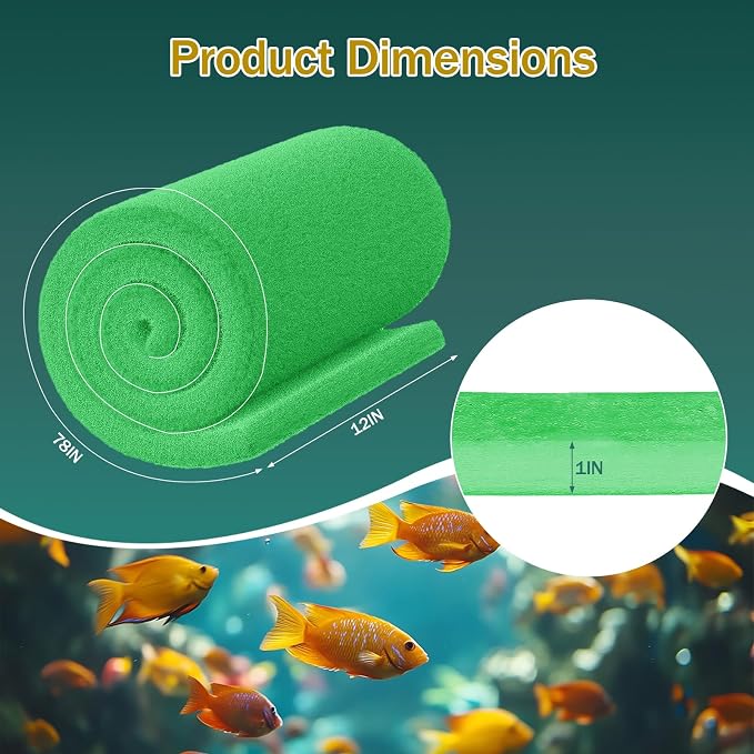 3PCS Aquarium Filter Floss - Image 2