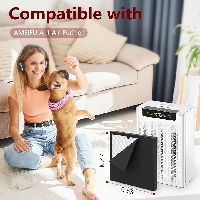 3 Packs A-1 Replacement Filters Compatible - Image 2