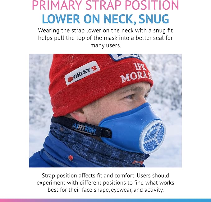 Cold-Weather Breathing Mask for Athletes & Cold-Air-Sensitive Users — Warms & - Image 6