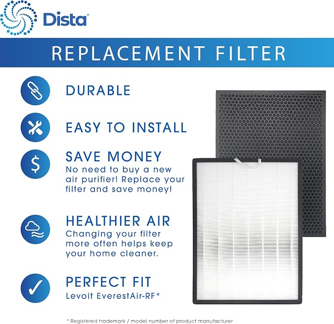 Dista Filter - True Hepa H13 Filter Compatible - Image 2