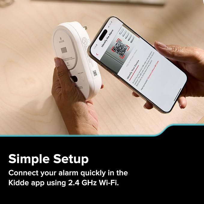 Kidde Smart Carbon Monoxide Detector & Indoor Air Quality Monitor, Plug-in - Image 7