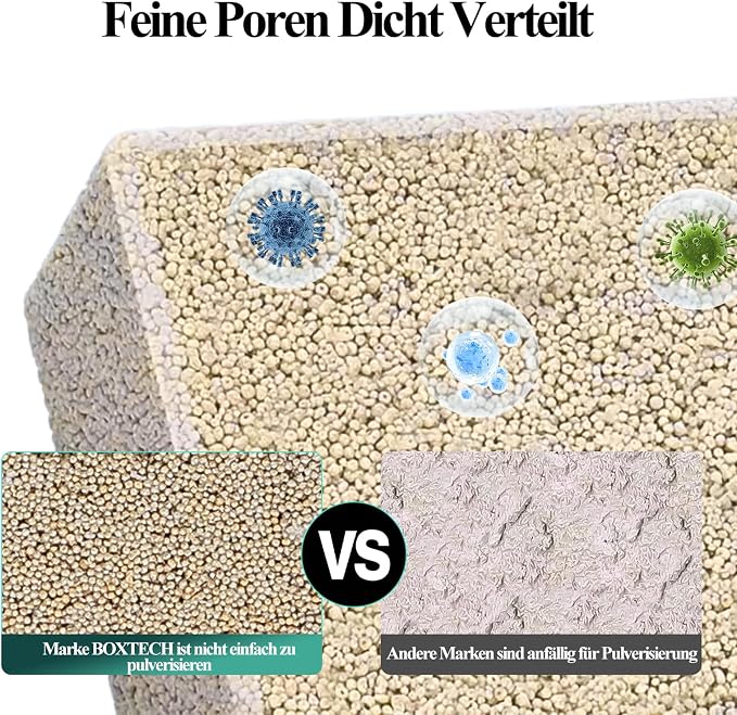 boxtech Aquarium Filter Media Bio Ceramic Brick Bio Filter Media - Image 3