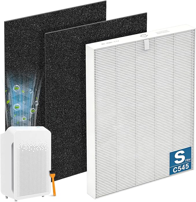 C545 HEPA Replacement Filter S Compatible by Unknown