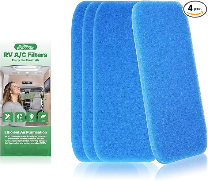 4-PACK RV AC Filter RV Air Filters Replacement by Forccord