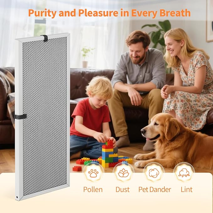 2-Pack 12x30x1 MERV 8 Reusable & Washable Electrostatic Air Filters - Image 7
