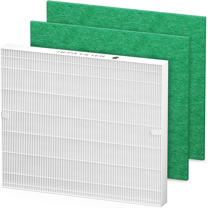 Fil-fresh 3-Pack Airmega AP-1512HH Pollen Filter Replacement Set by Fil-Fresh