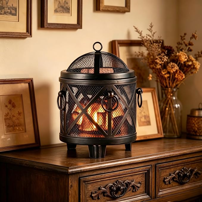 Dicimi Wax Melt Warmer, 4-in-1 Electric Wax Melter, Oil Burner, Fireplace Wax - Image 7