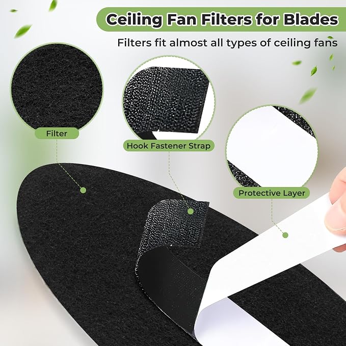 Ceiling Fan Filters for Blades - Image 4