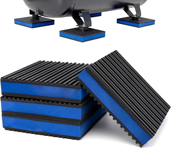 4-Pack Anti Vibration Pads, EVA Rubber Isolation Mats, Heavy Duty Vibration by Unknown