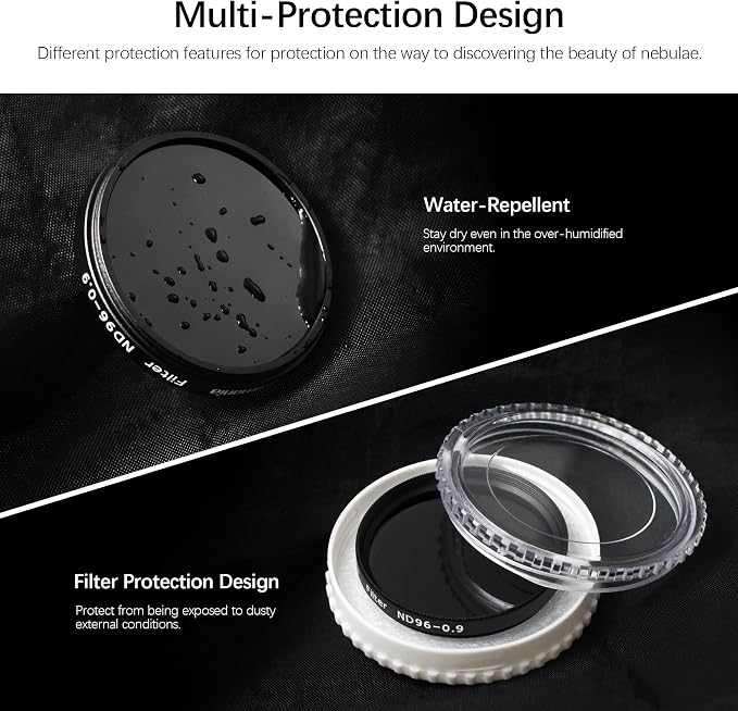 Astromania Telescope Moon Filter 2 inch, Neutral Density Telescope Filter - Image 7