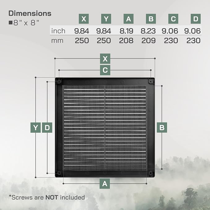 Vent Systems 8" x 8" - Image 2