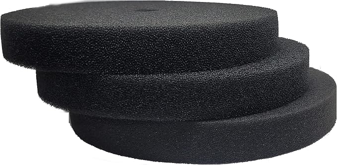 Aquarium Pond 5 Gallon Bucket DIY Bio Sponge Filter Media Pad Rounded 11x11 - Image 3